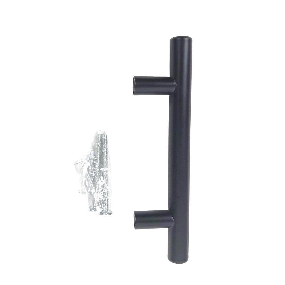 10 Pack Matte Black T-Bar Cabinet Pulls Modern Kitchen Drawer Handles Hardware